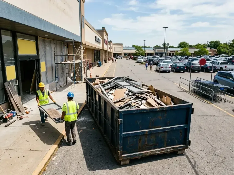 retail-store-renovation-debris-003 — frequently asked questions, Roll-off Dumpster Rentals in Rib Mountain, WI